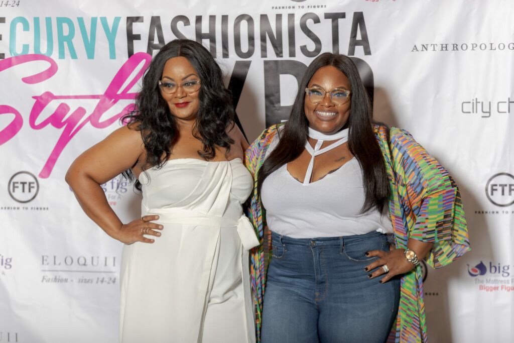 Marie Denee and Tasha CObbs at the TCFStyle Expo