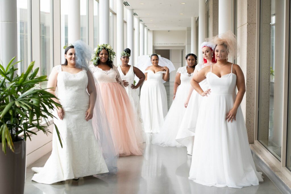 Stunning Plus Size Bridal with the Ella & Oak Fashion Show & Shoot!