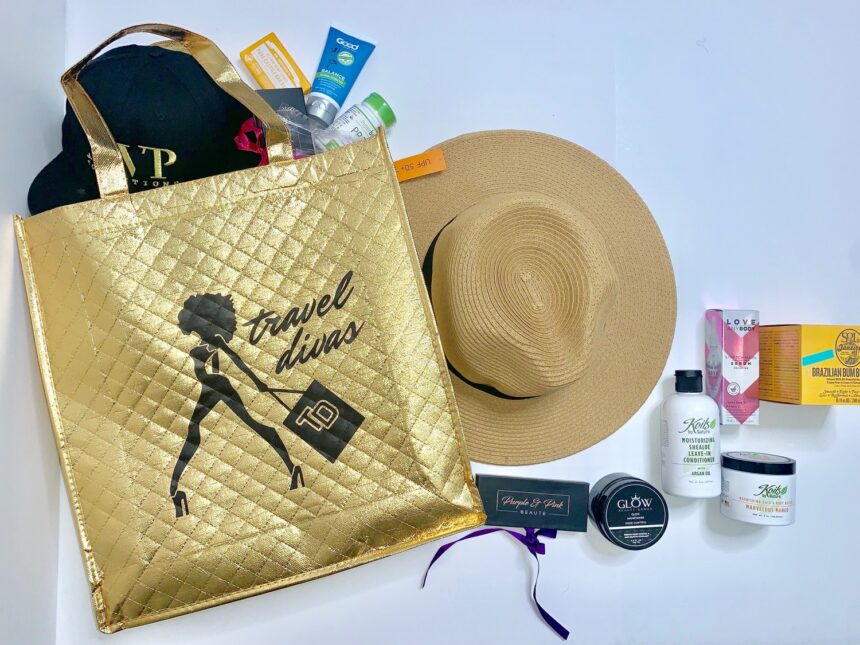 Inside the TCFStyle Expo Gift Bag
