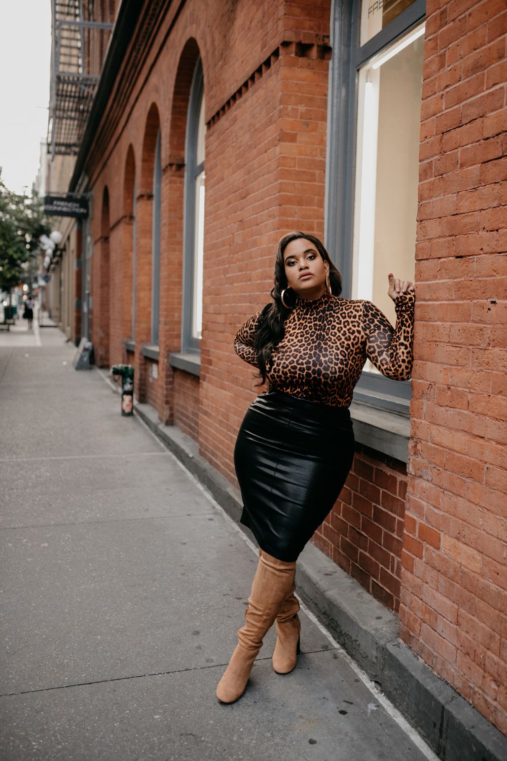 Model Denise Mercedes Teams Up With Rebdolls For A Sultry Fall