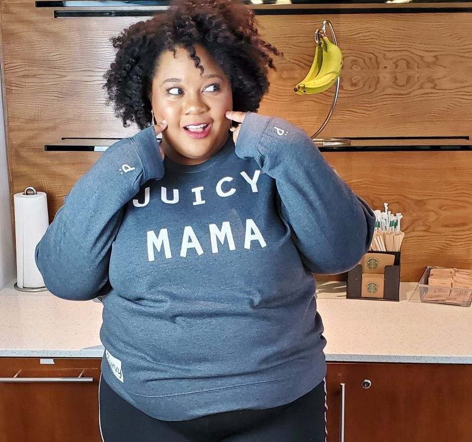 Juicy Mama Plurvy plus size hoodie