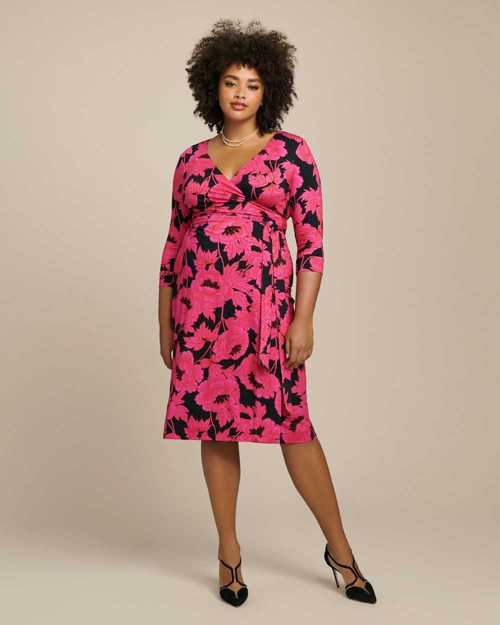 DVF Julian Classic Wrap Dress at 11Honore.com