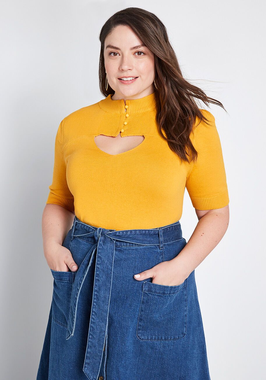 Modcloth Sweaters A Few Plus Size Sweaters That Will Keep You Stylishly Warm