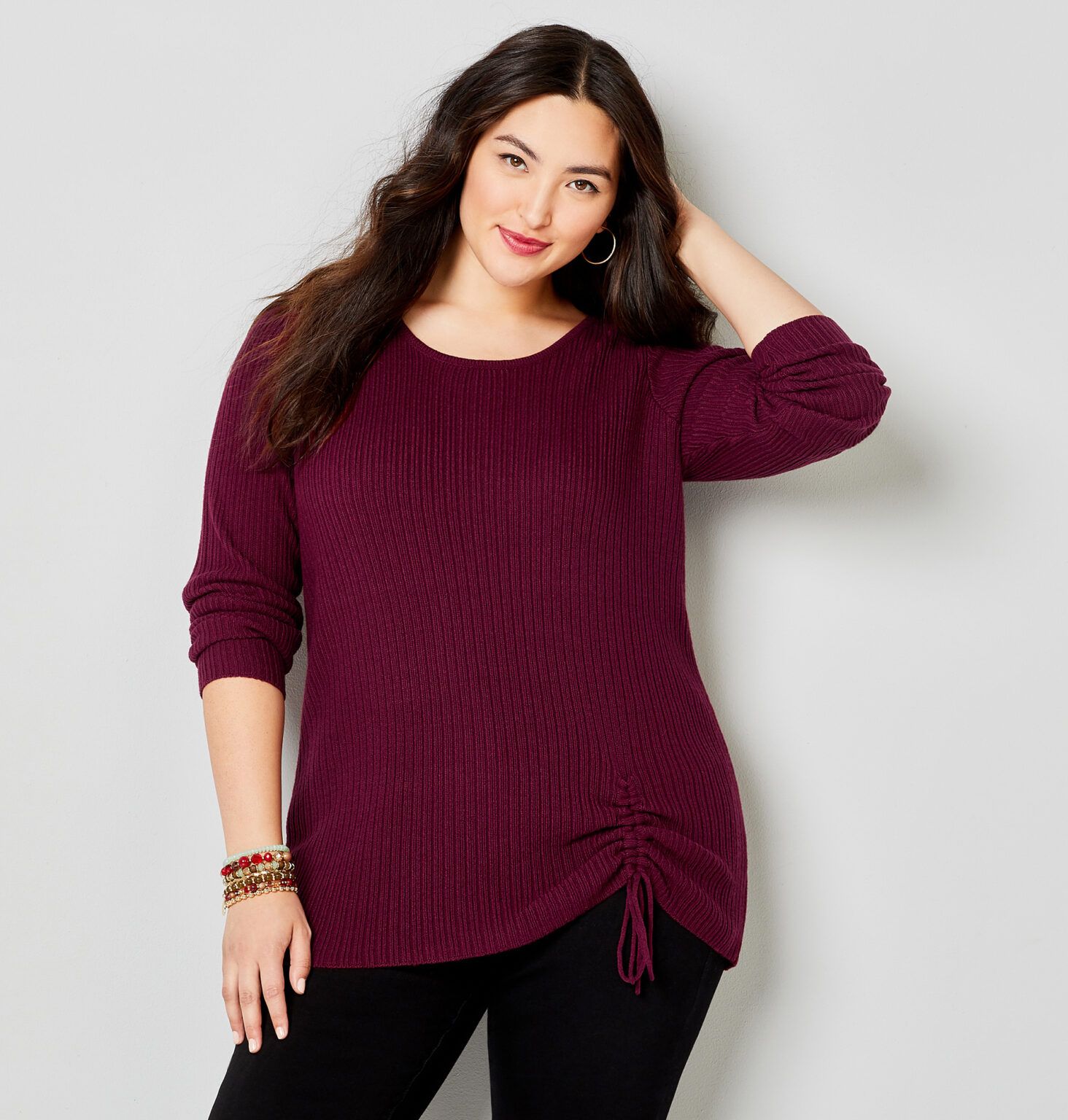 Avenue cinched sweater