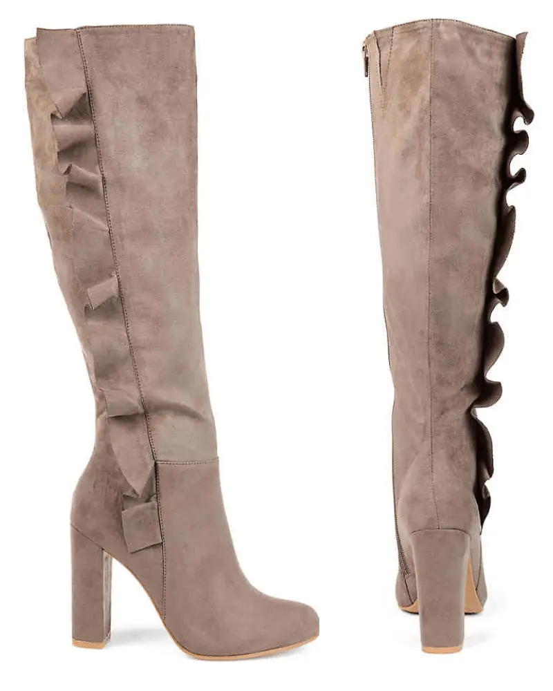 Vivian Extra Wide Calf Boots from the Journee Collection at DSW.