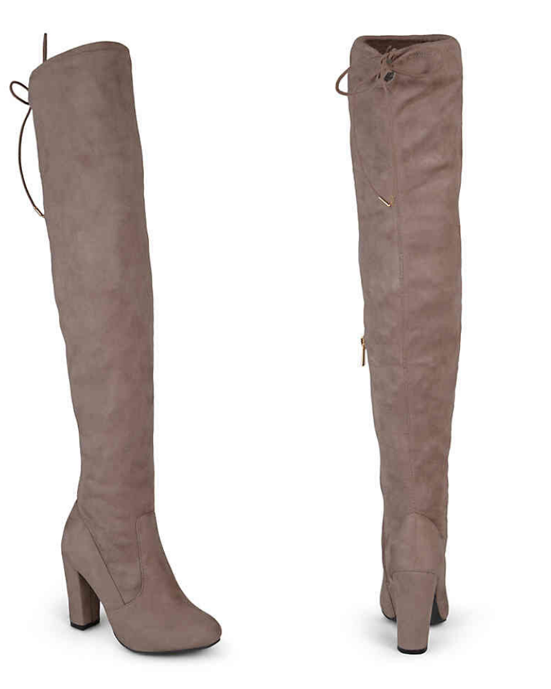 Maya Wide Calf Thigh High Boots from DSW