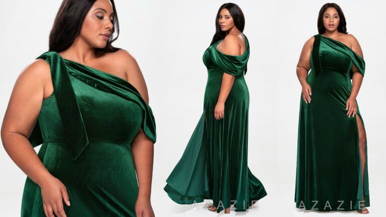 Azazie Plus Size Holiday Dresses