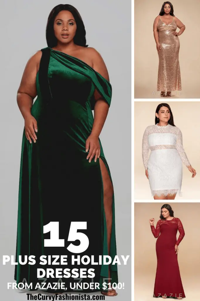 Azazie Plus Size Holiday Dresses