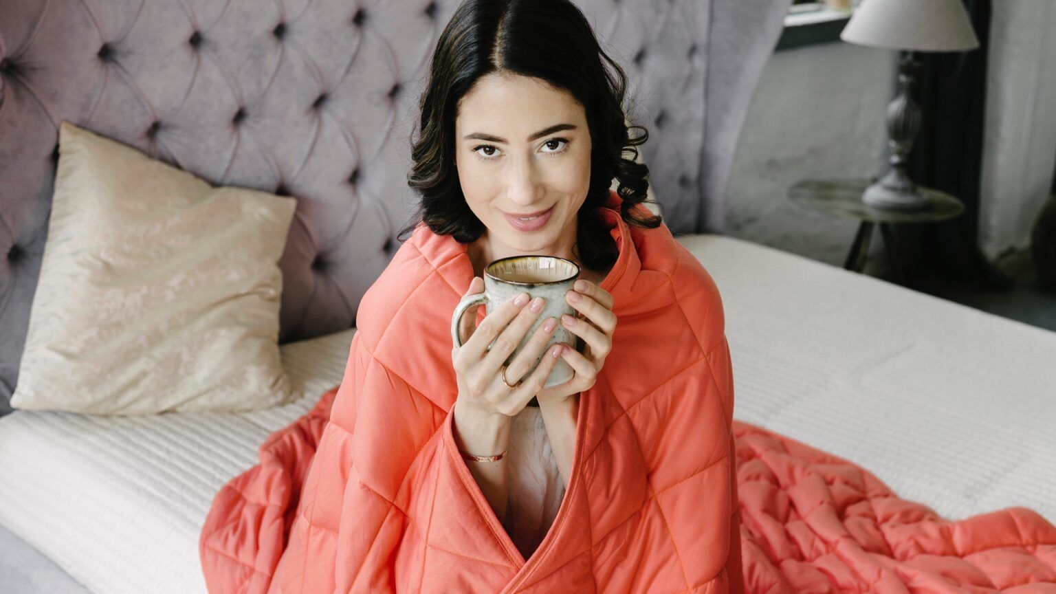Self Care Gift Guide- Corala Weighted Blanket