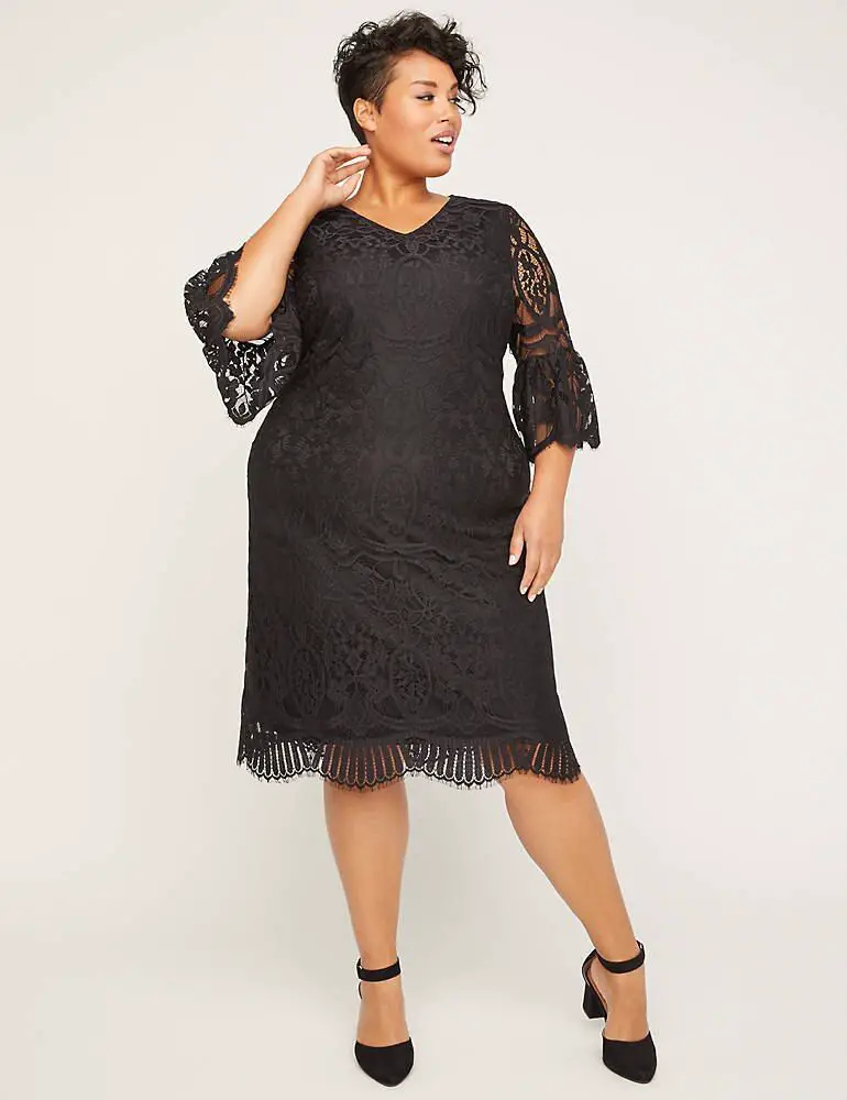 Gallery Lace Shift Dress