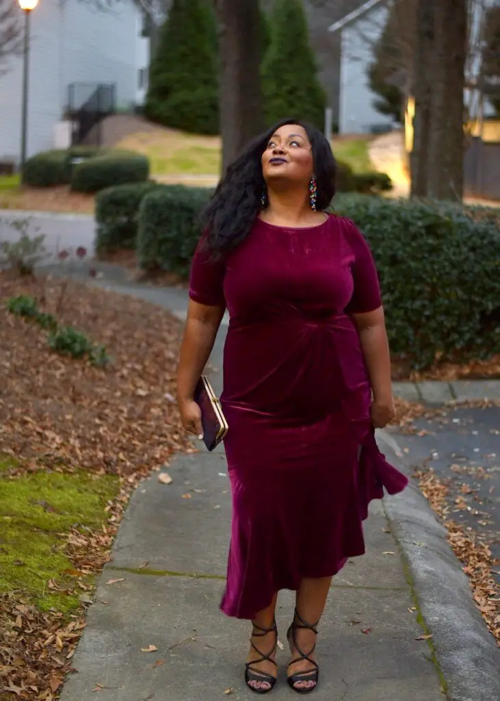 Lane bryant hot sale velvet dress