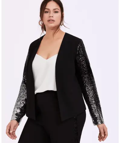 Torrid Sequin Blazer 