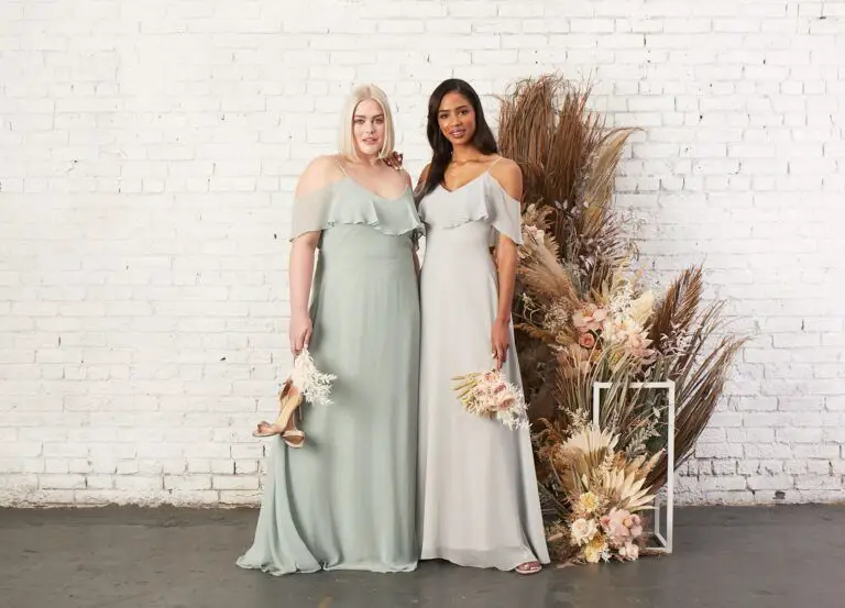 BIRDY GREY CURVE BRIDESMAID DRESS