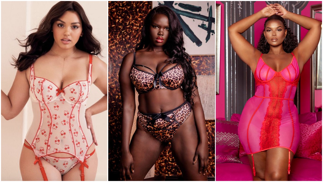 Sexy plus-size lingerie for Valentine's Day — under $100