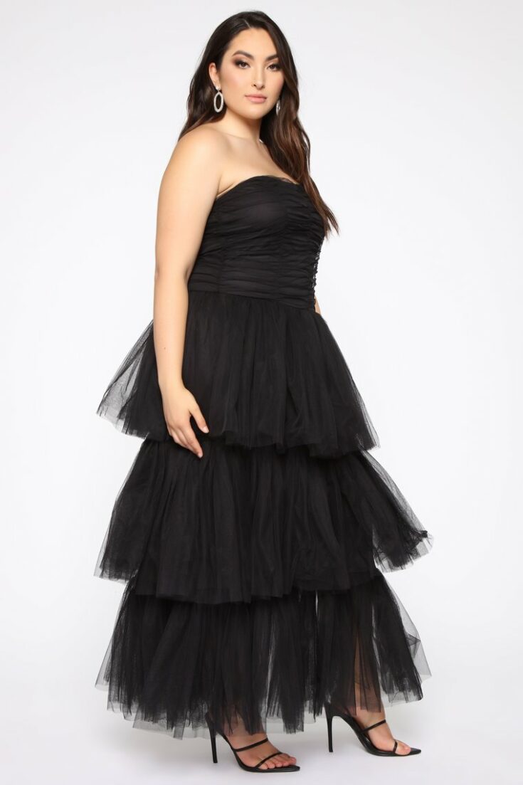 Adore A Ball Tiered Tulle Gown by Fashionova