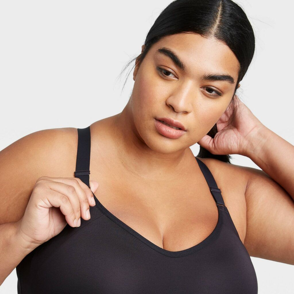 Plus Size Medium Support Cross Back Shape Bra - All in Motion