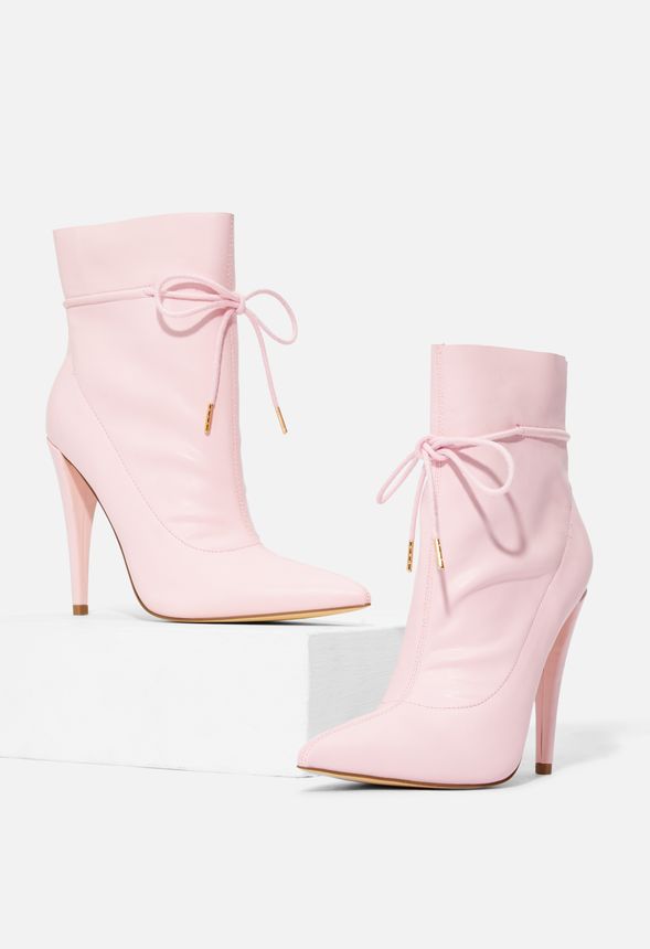 Pink JustFab Boots