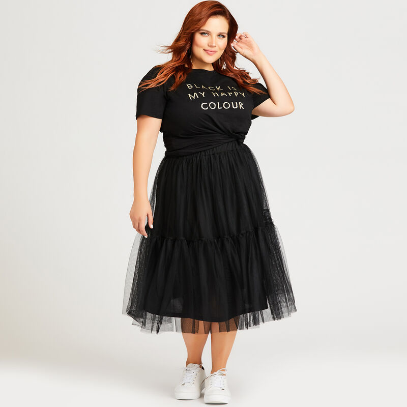 Loralette by Avenue plus size Tulle Skirt