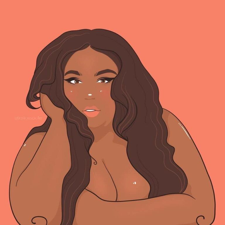 Plus Size art Illustrations by NeoqlassicalArt