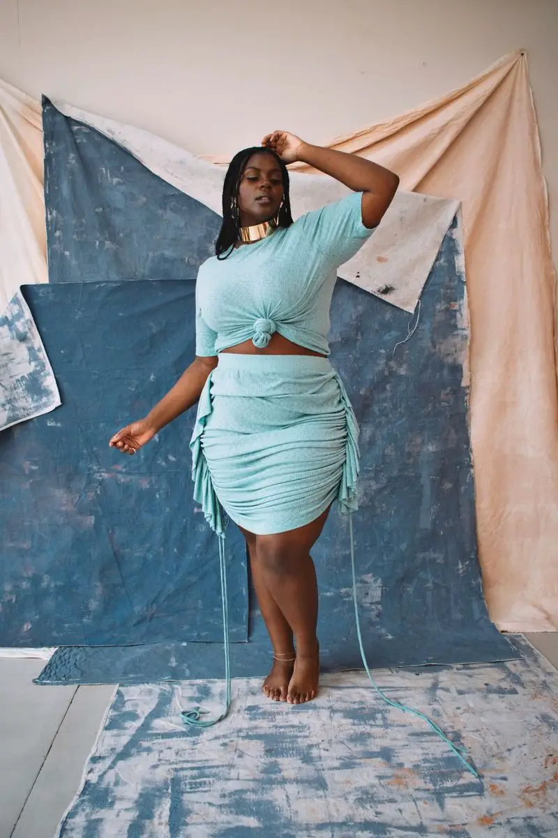 Zelie for She Resort Plus Size Collection- Ocean Drive Set