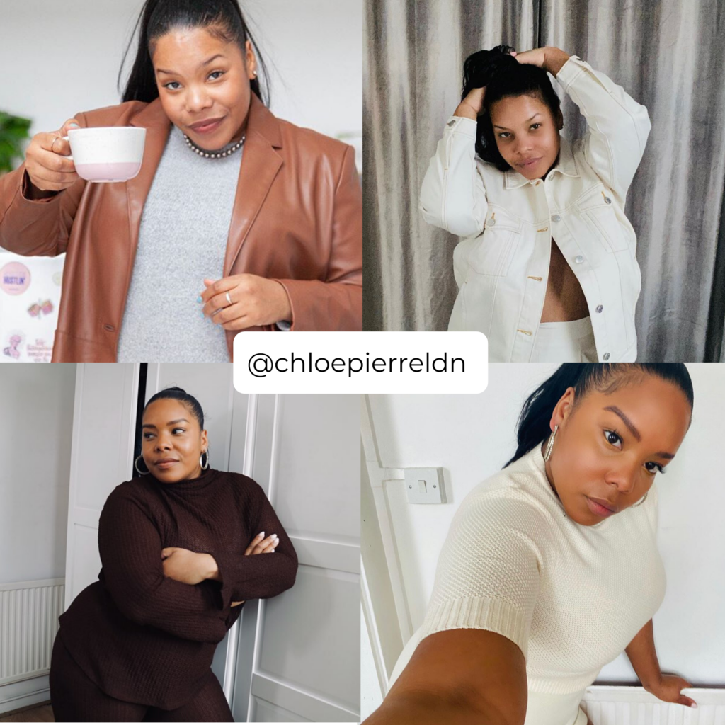 The Plus Size Influencers Who Have Some of the Best Plus Size Loungewear- @chloepierreldn