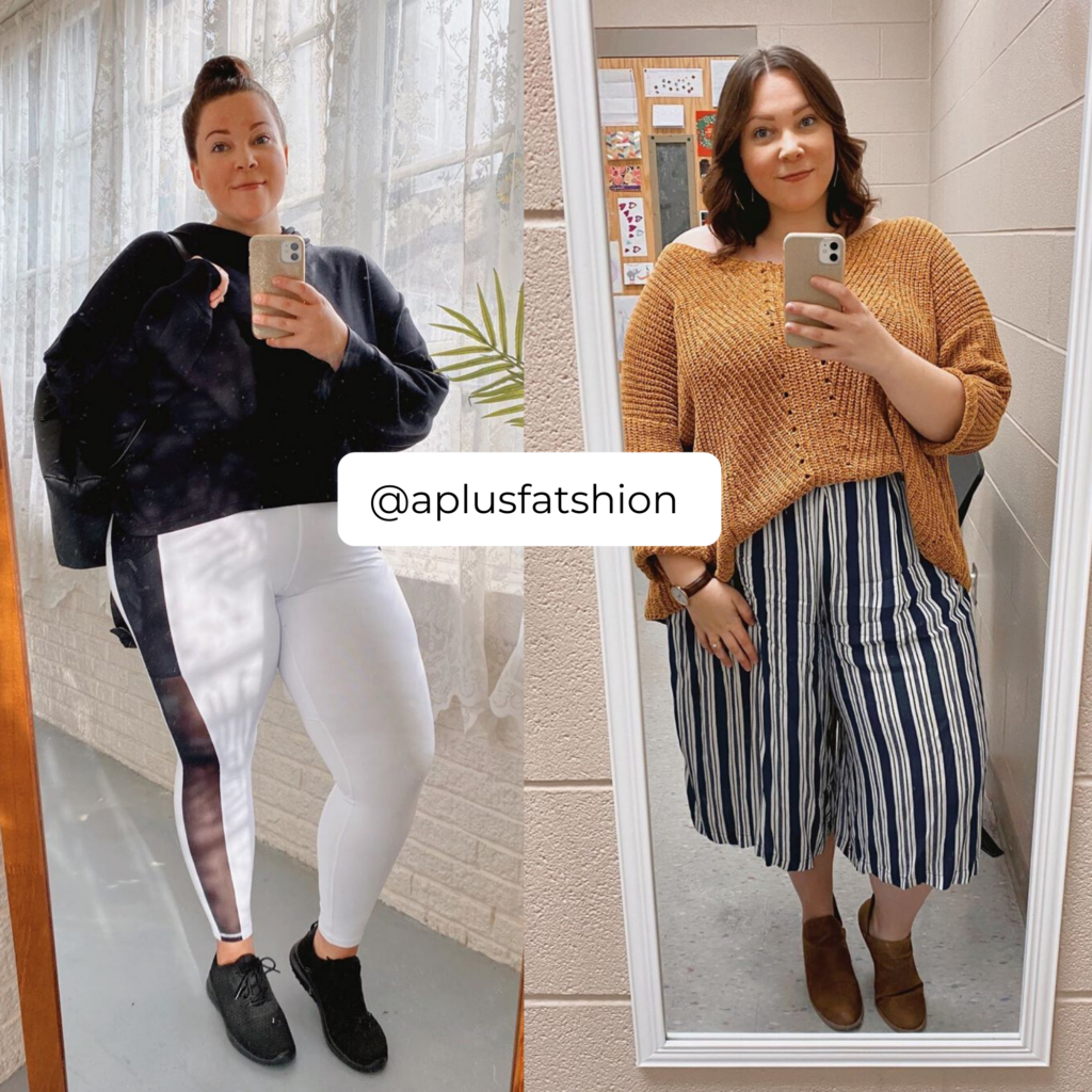 The Plus Size Influencers Who Have Some of the Best Plus Size Loungewear- @APlusFatshion