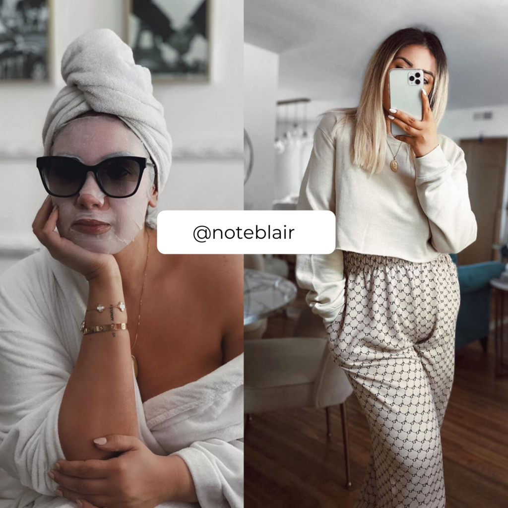 The Plus Size Influencers Who Have Some of the Best Plus Size Loungewear- @NoteBlair
