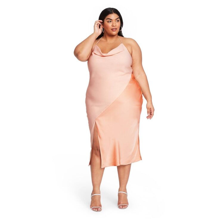 Slip Dress in Blush- CUSHNIE for Target
