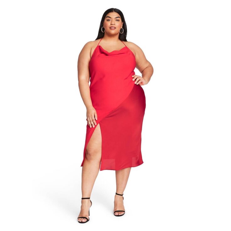 Image for Slip Dress in Red- CUSHNIE for Target 