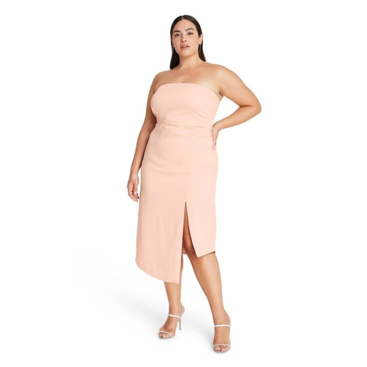 Strapless Side-Slit Dress - CUSHNIE for Target