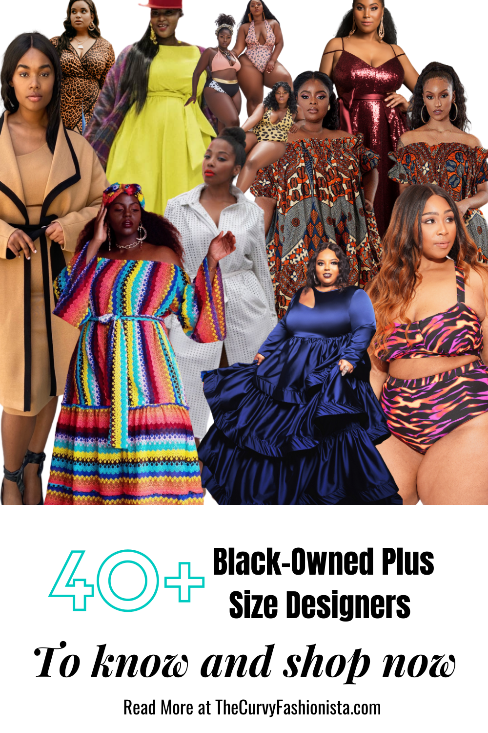 40+ Black owned Plus Size Designers