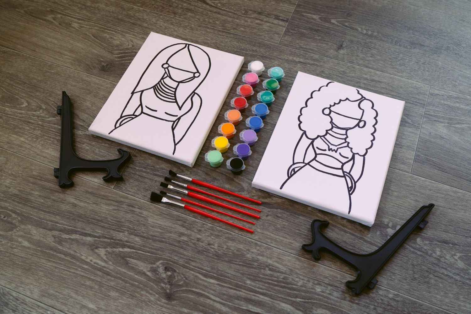 Attend the Paint & Sip Quarantine Edition w/Curvy Fox, Hosted by GooGoo