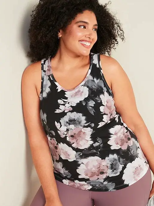 UltraLite Racerback Plus-Size Tank Top