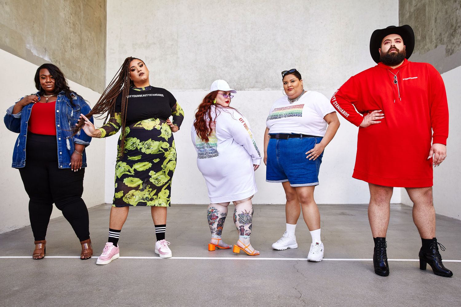 Fashion to Figure x Tess Holliday #EFFYOURBEAUTYSTANDARDS Collection 