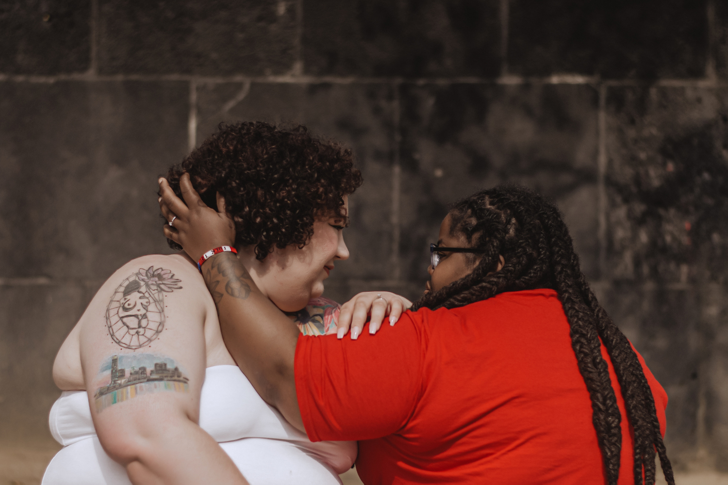 This Plus Size Bride Shares the Engagement Story and Invites YOU to Their Virtual Wedding by Carlos Ratti