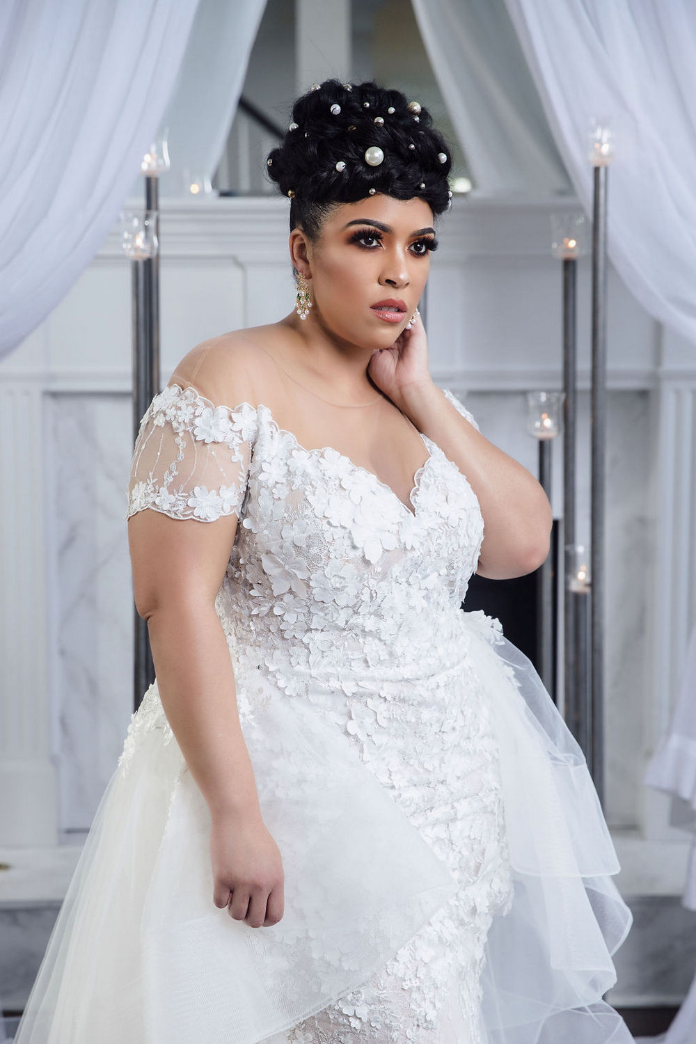 Affordable Luxury with this Plus Size Bridal Boutique: Laine London
