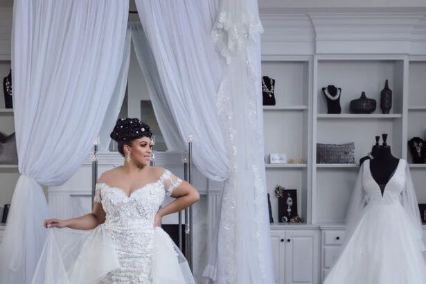 Laine London plus size bridal boutique