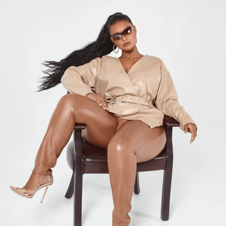 Faye Leather Set (Plus Size) main image 0