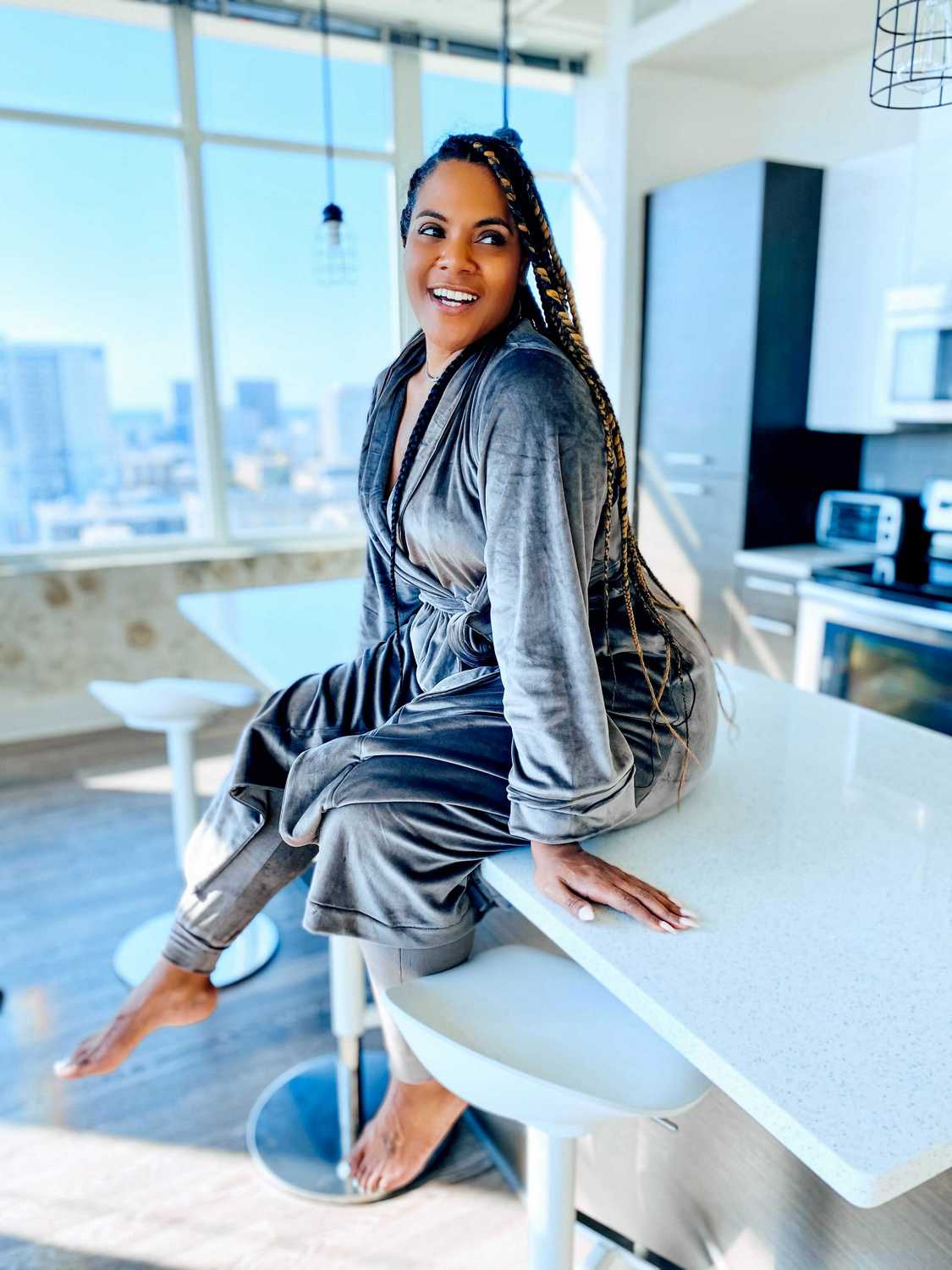 Model robe best sale velour 2020