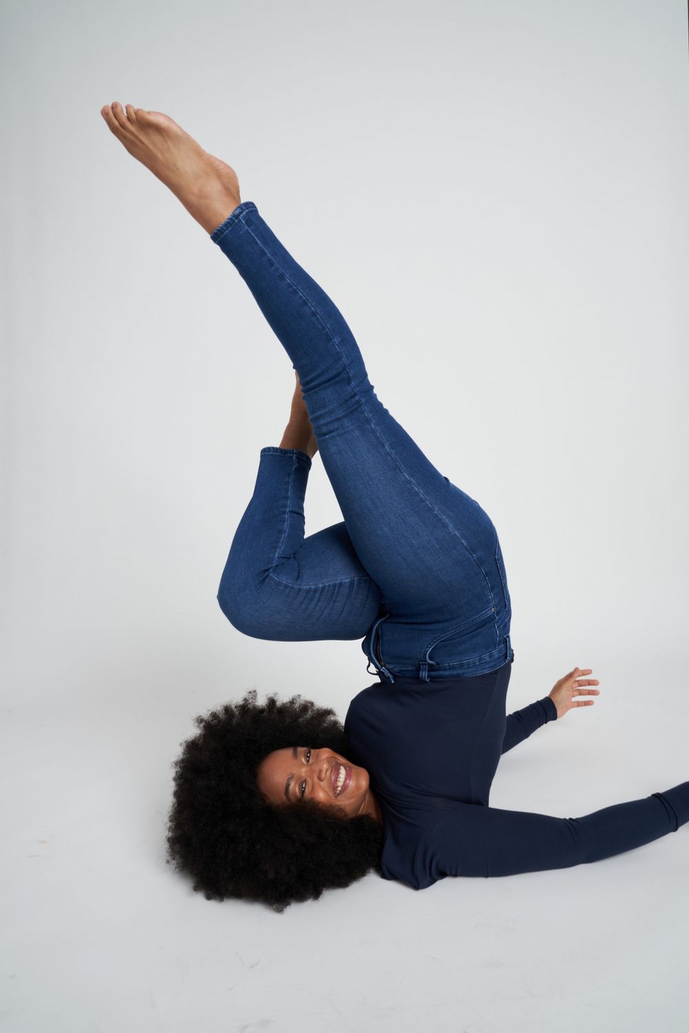 Universal Standard Denim Drive with Blue Jeans Go Green