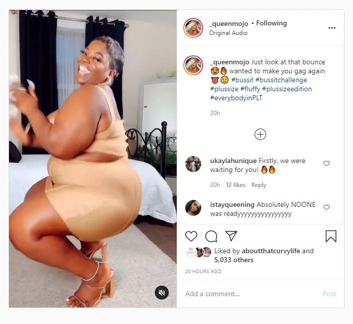 BussItChallenge: A Plus Size Women Takeover!