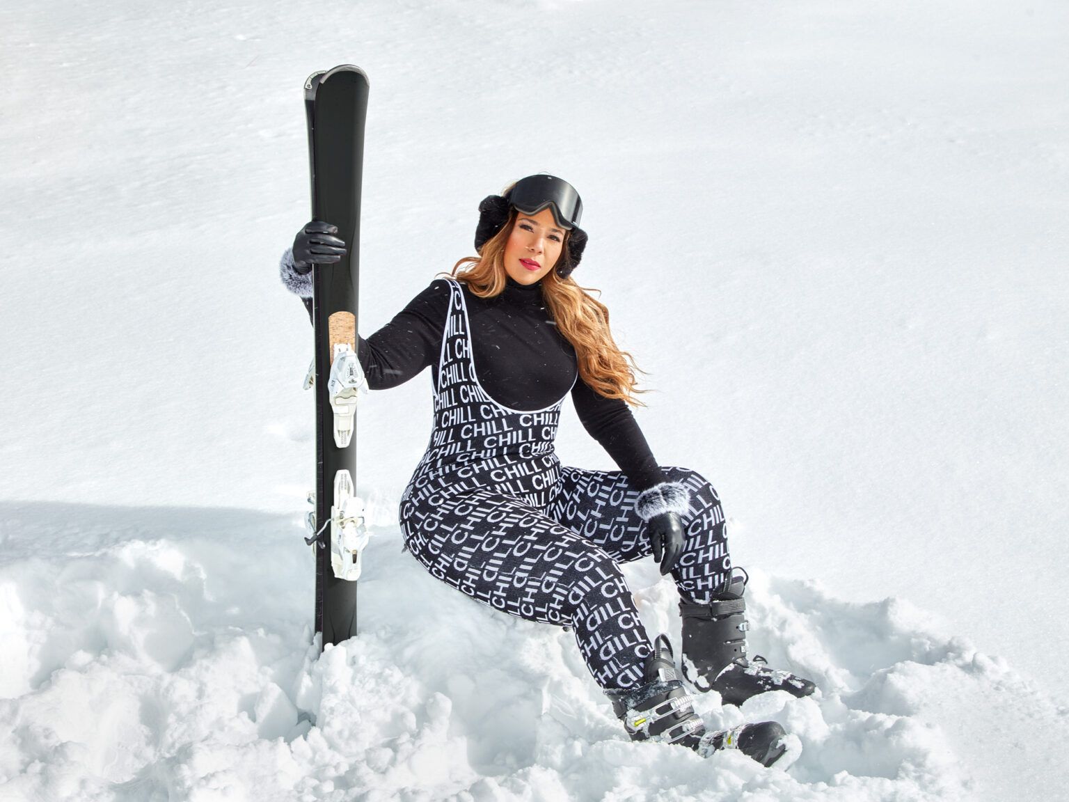 Fashion to Figure x OG plus beauty Chastity Garner Apres Ski Collection