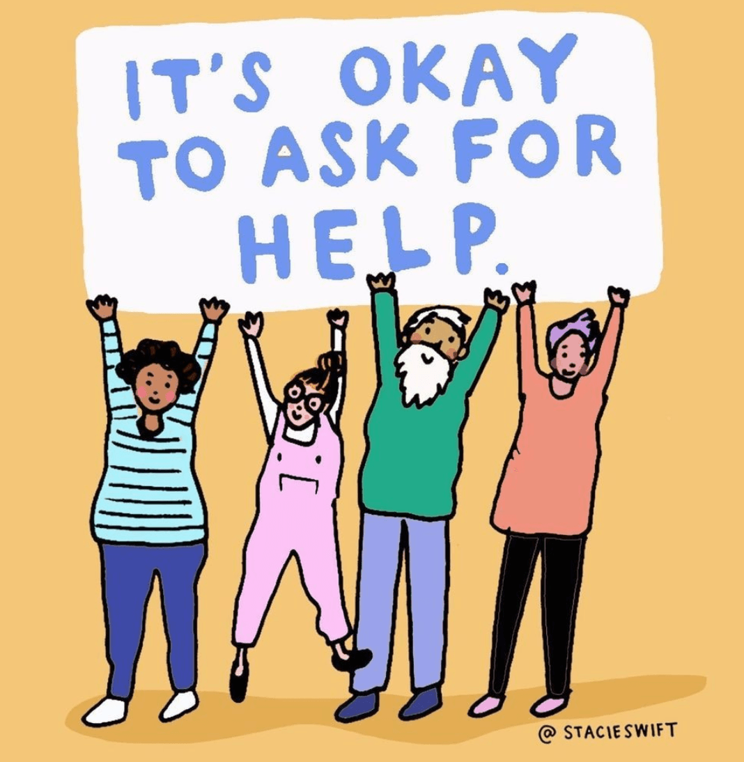 ask for help