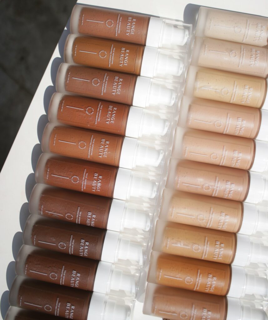 Primers that will help your foundation stay photo of a variety of foundation bottles 