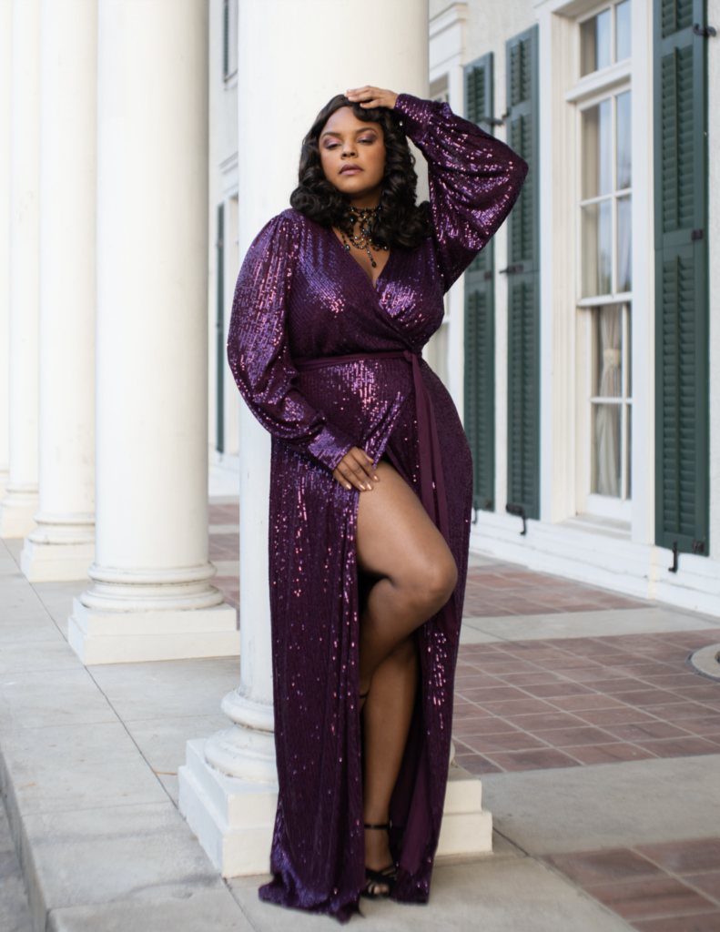 dramatic plus size robes