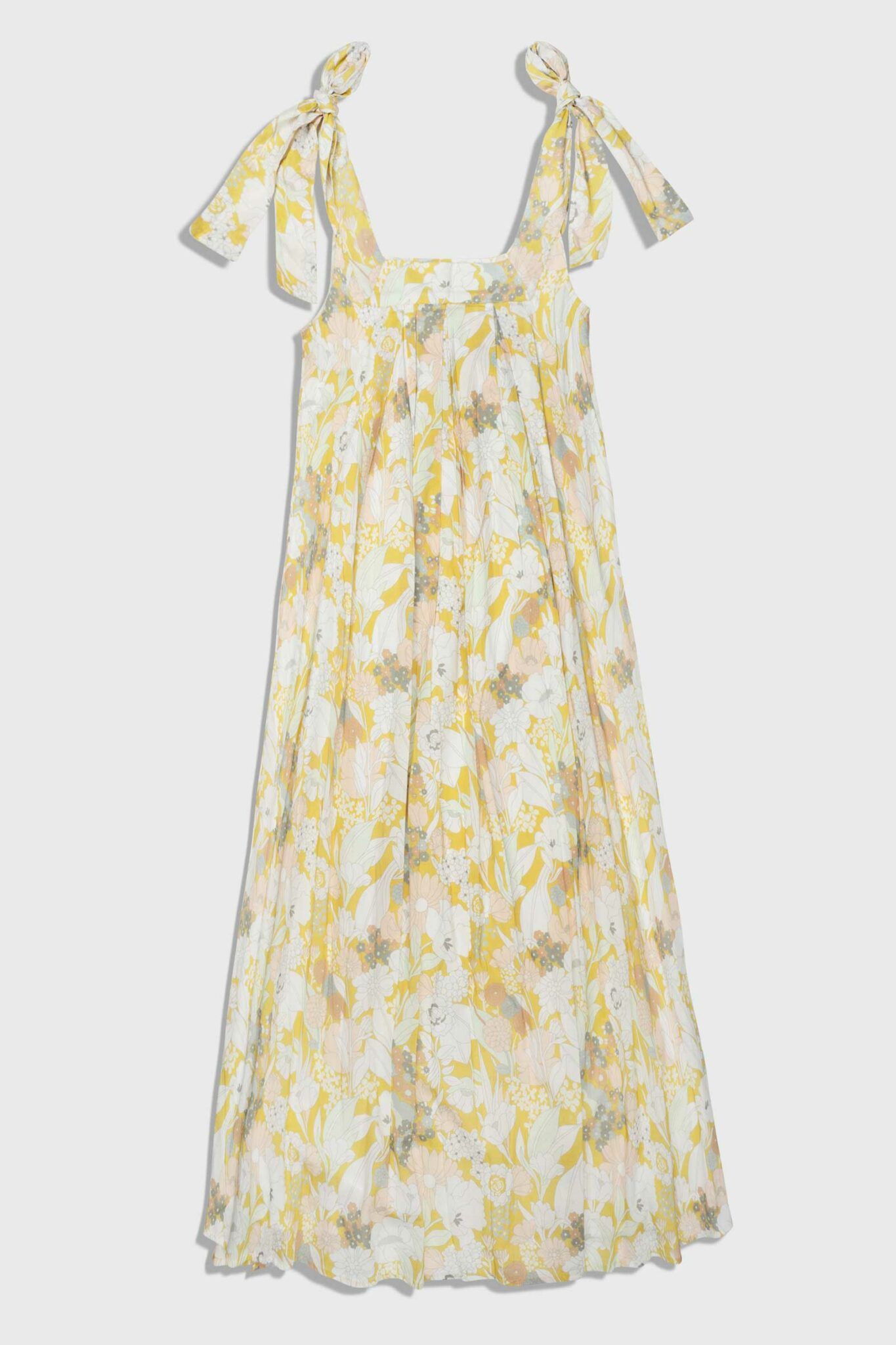 PALMAS SHOULDER TIE DRESS
