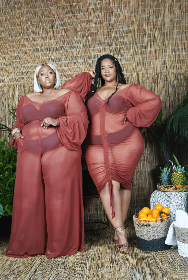 Plus size designer, Christian Omeshun