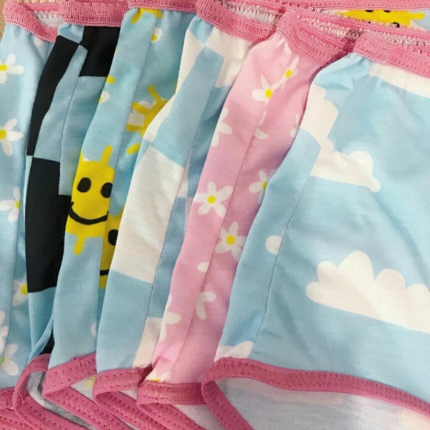 Bouncy Frown Studios Expands Sizing- Sunny Daze underwear collection