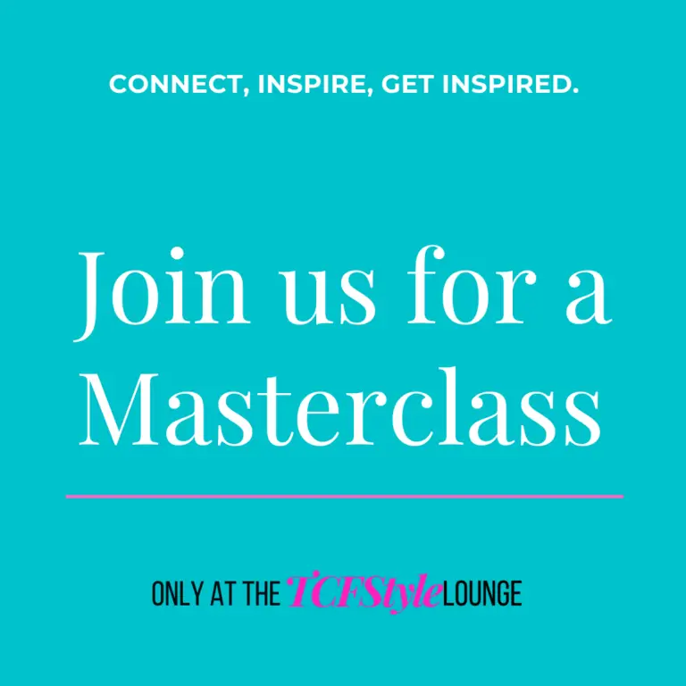 Introducing: TCFStyle Lounge Masterclasses!