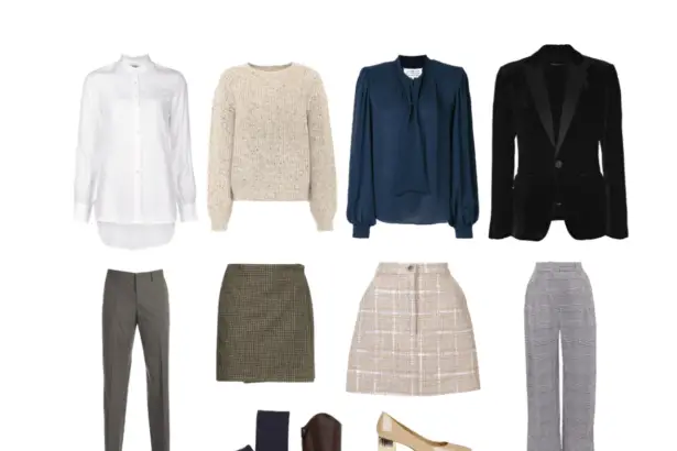 Academia Aesthetic Capsule Closet